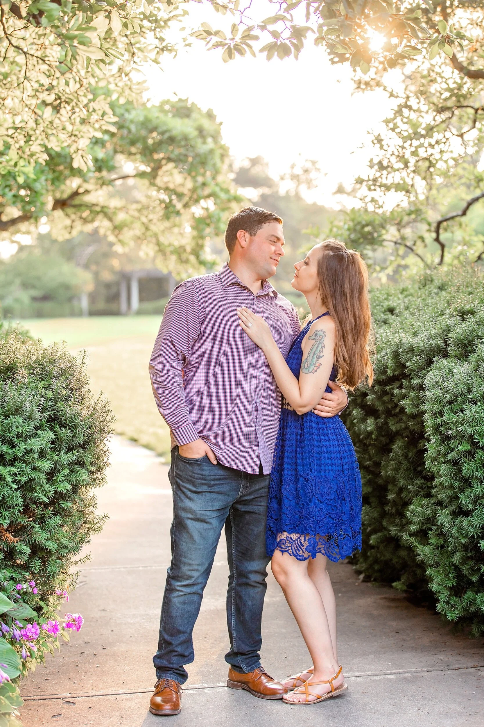 Engagement Session at Ault Park in Cincinnati OH