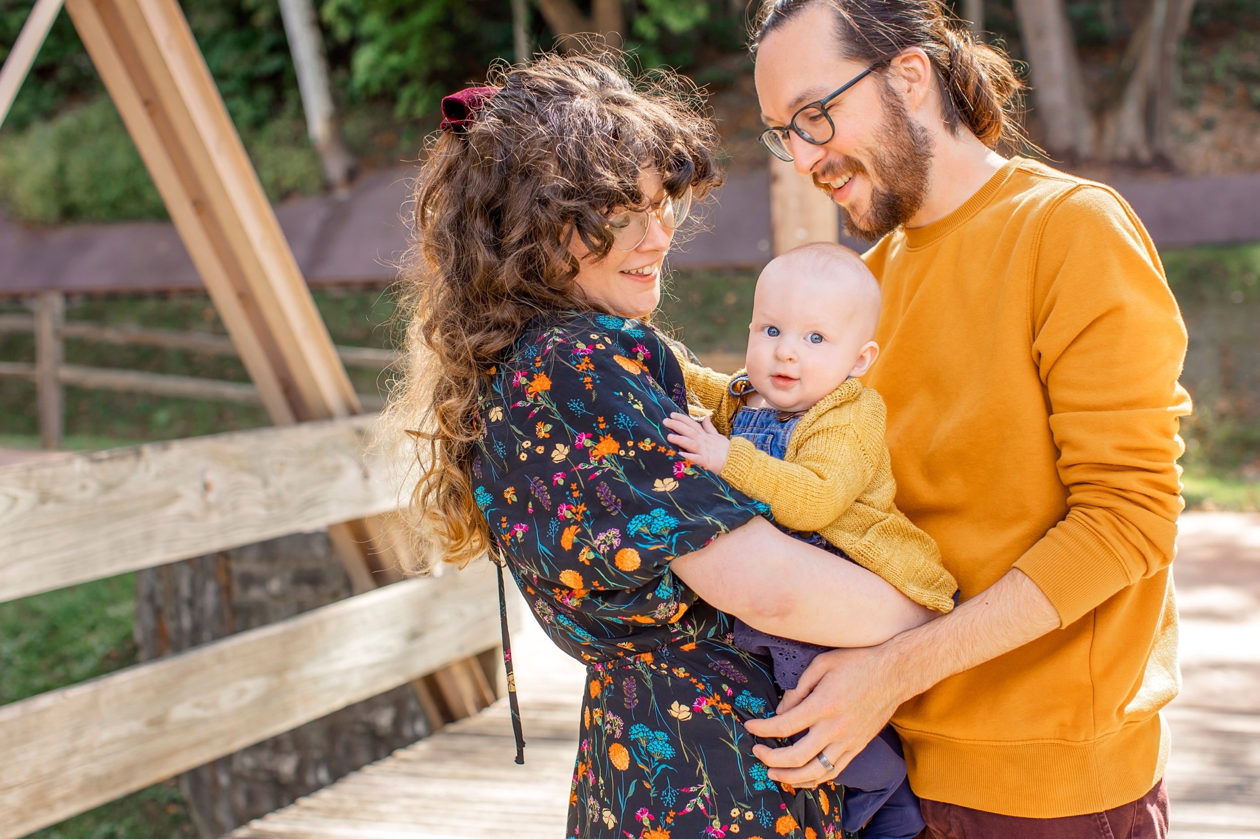 Family + Anniversary Session at Carillon Park in Dayton OH