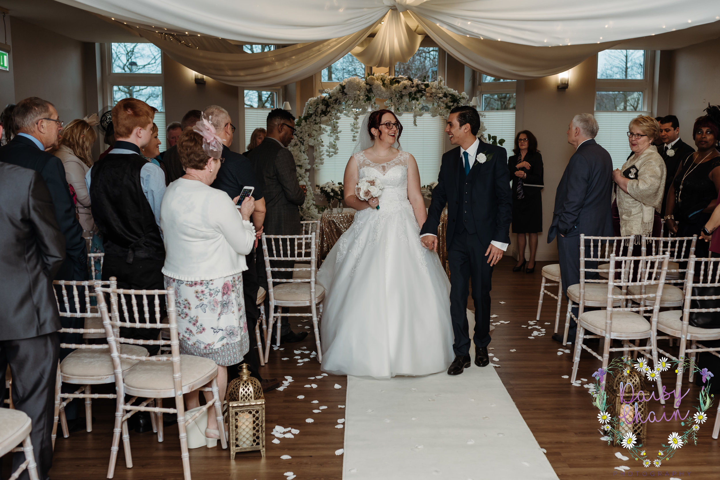 Civil ceremony - Cheadle House, Cheshire