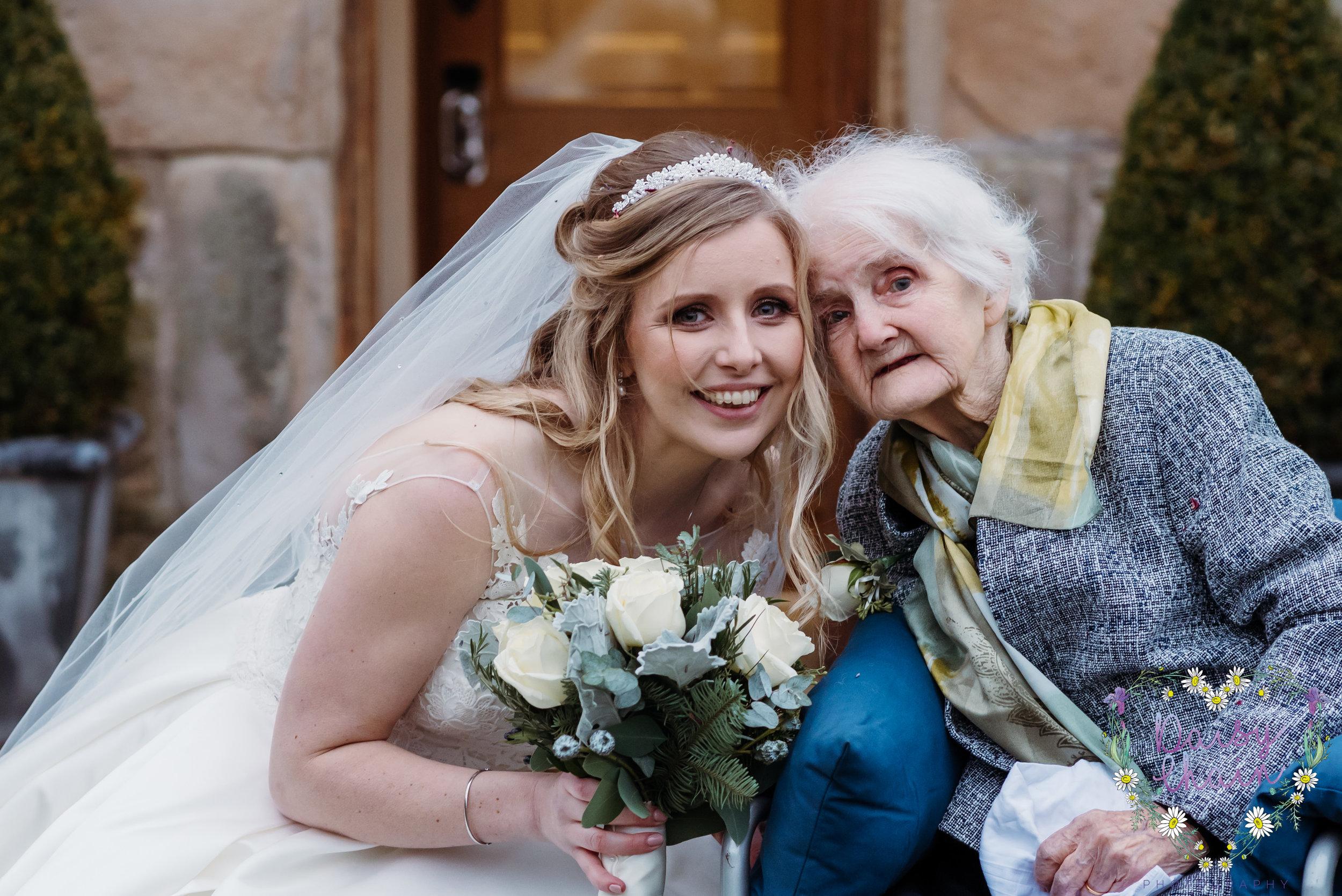 Bride and Gran - lancashire