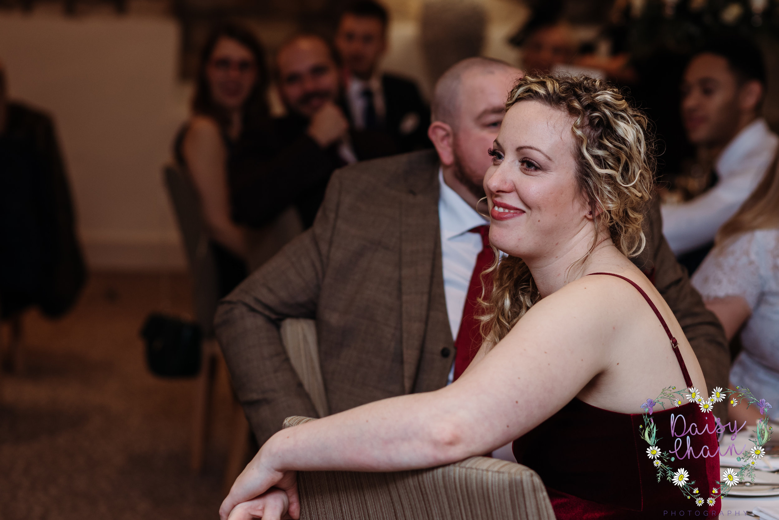 gorgeous wedding guests