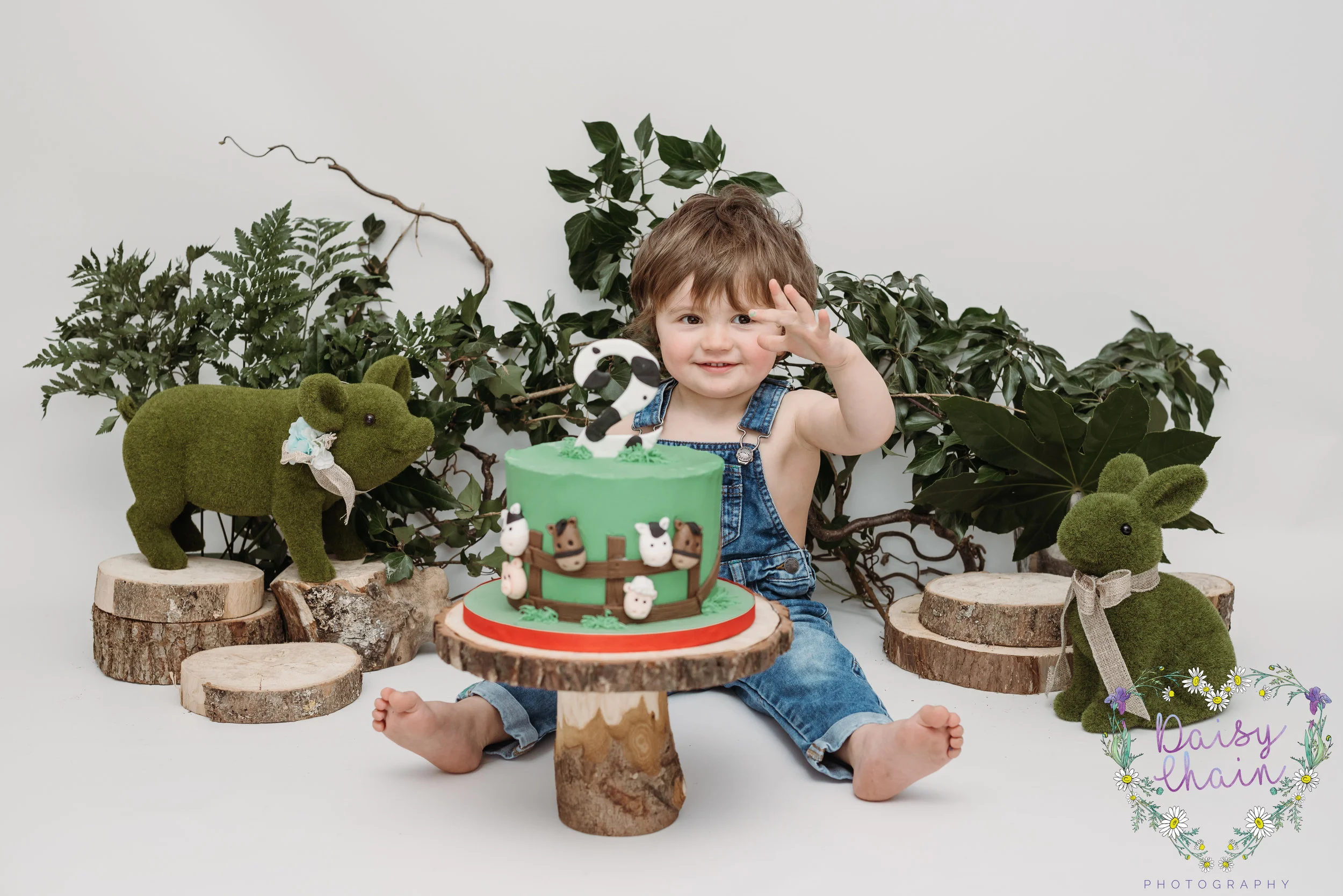 Lancashire farm cake smash