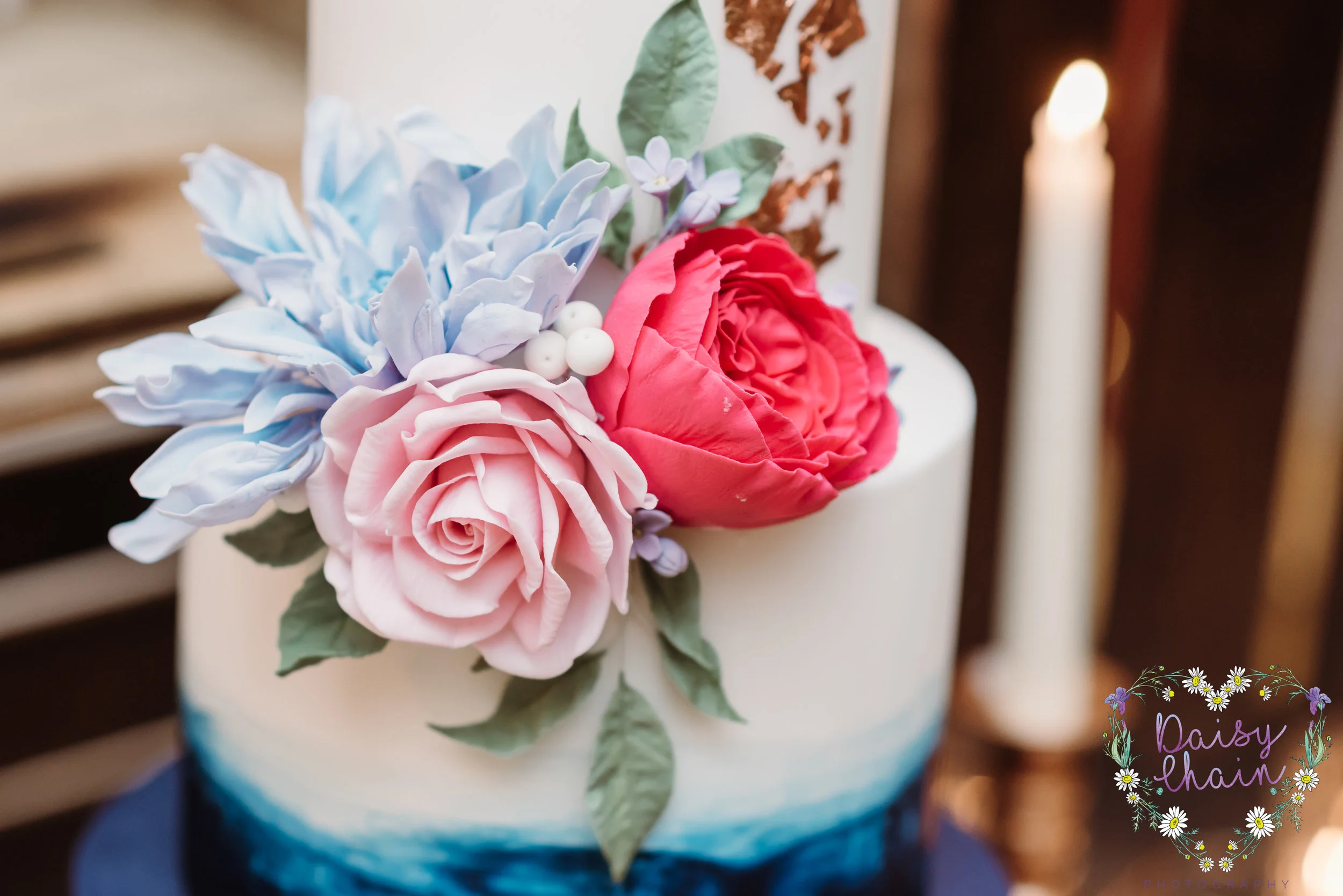 Sugar craft wedding flowers