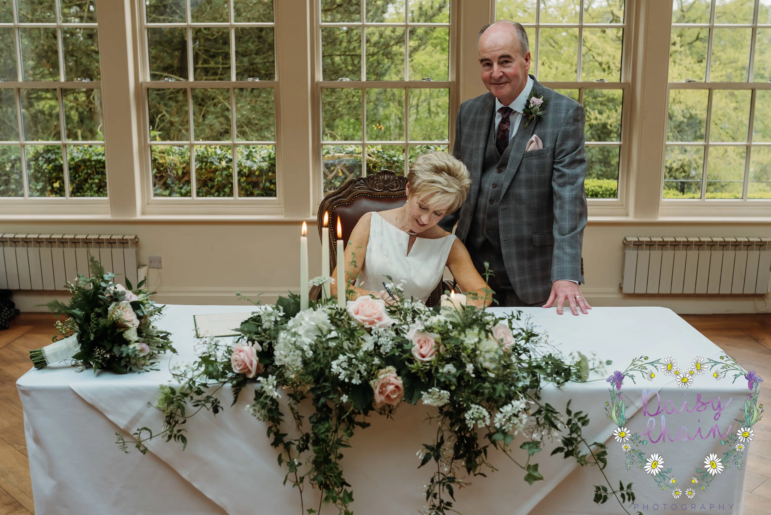 signing the register