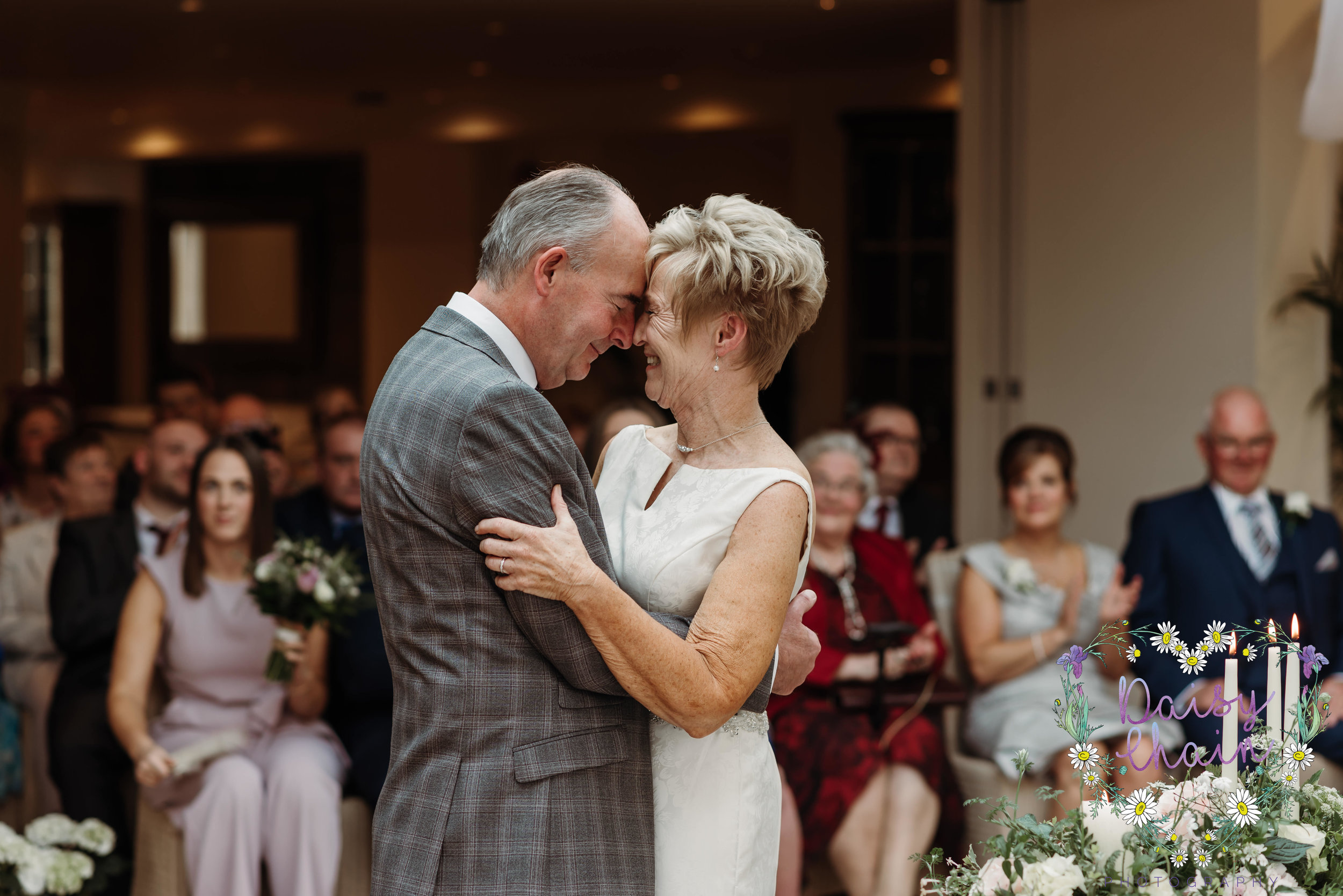 first kiss as husband and wife