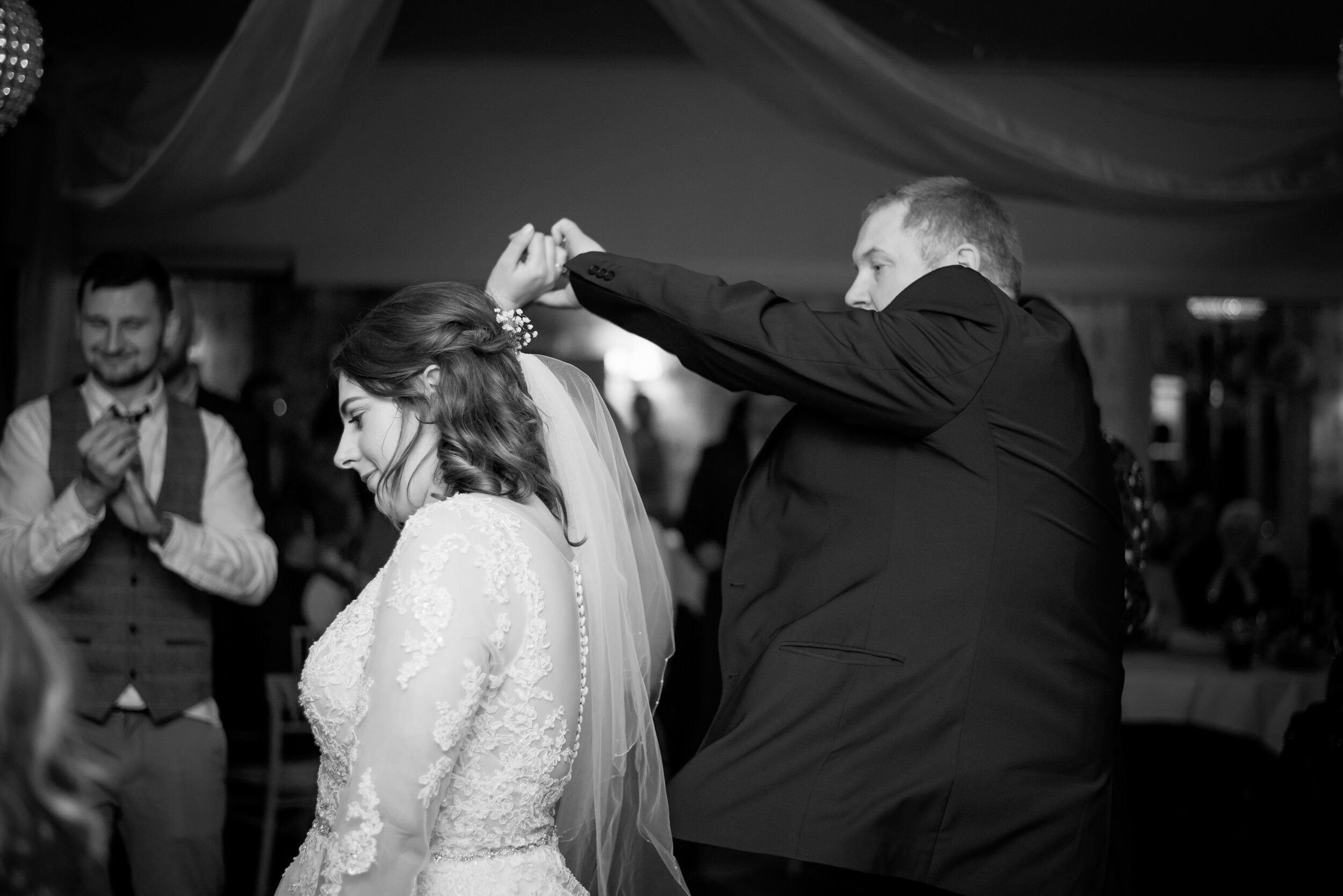 First dance as husband and wife at the Shireburn Arms