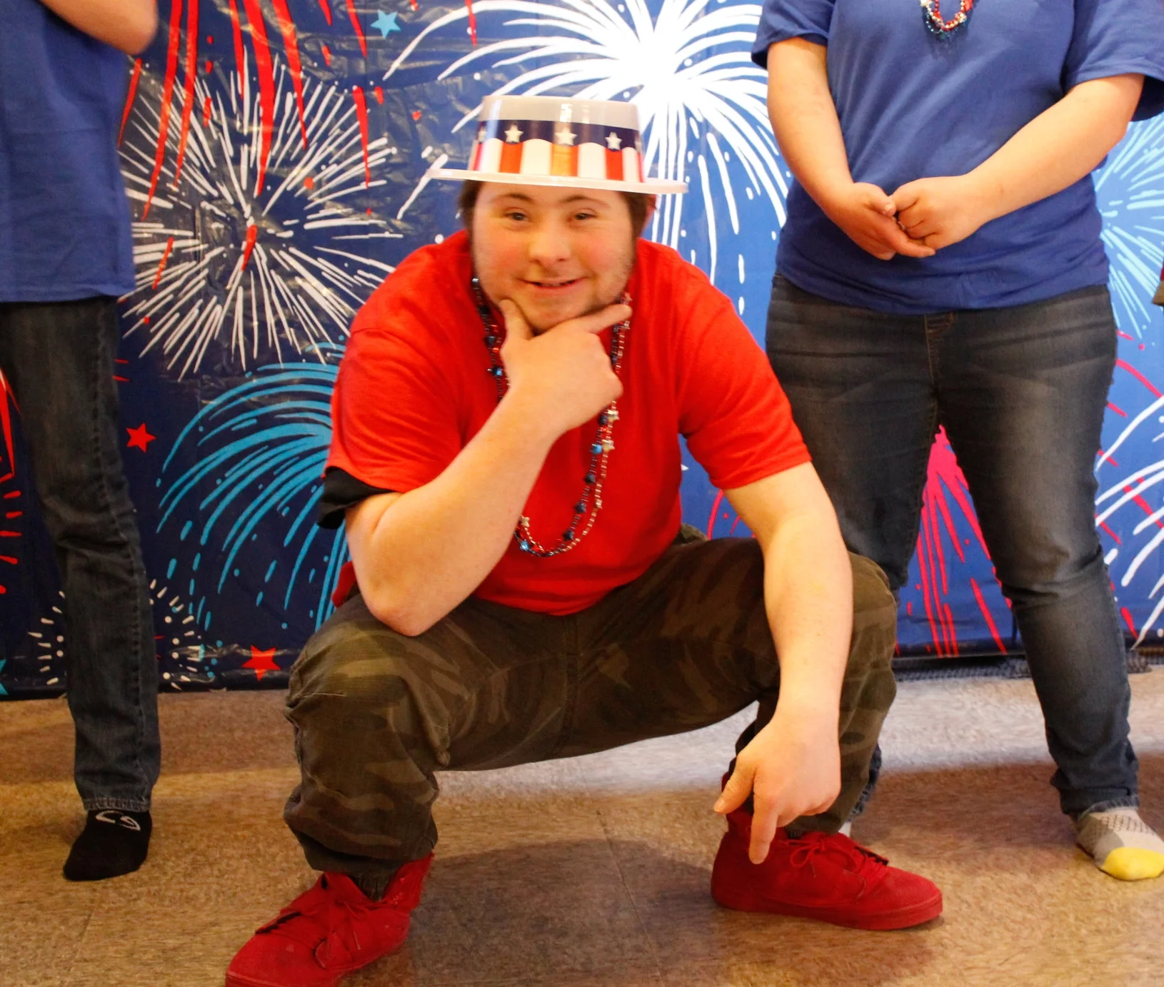 Jared, a Special Stars student