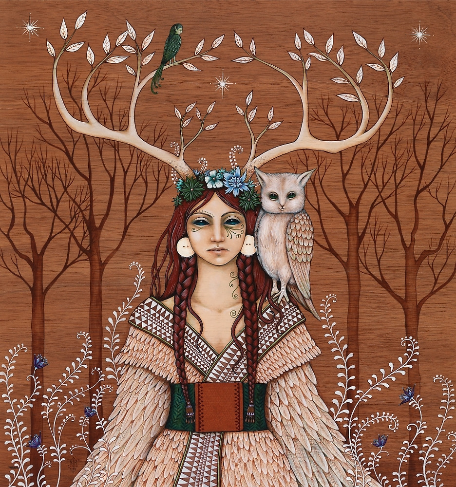 She Wears the Crown - Deer Medicine and Antlered Women — Sacred Familiar