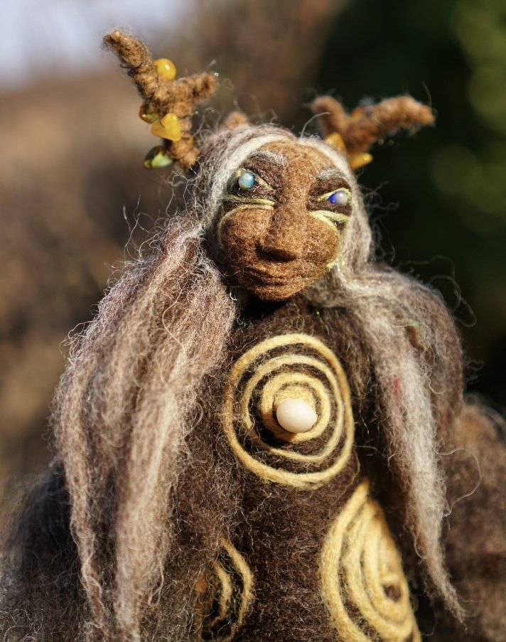 Winter Sun Solstice Doll