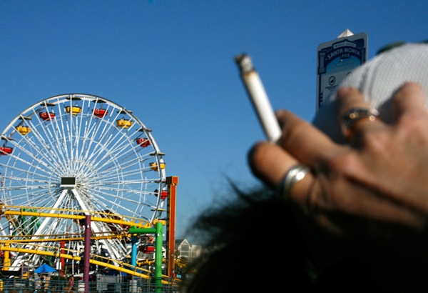 "Smoke Out" at the Pier (Copy)