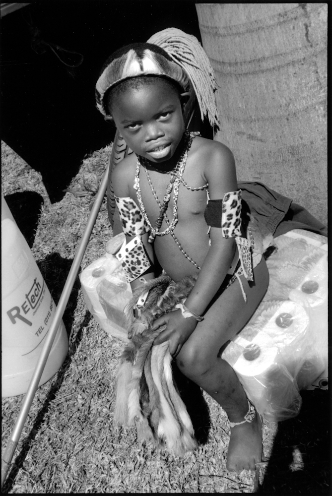 Zulu Child at World Conference Against Racism (Copy)