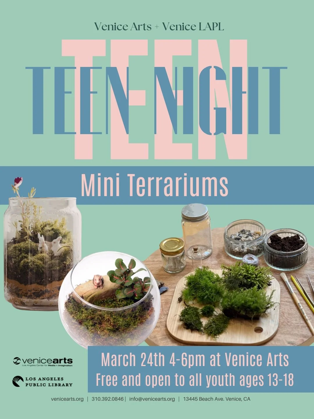 Teen Nights in collaboration with the Venice Branch Library