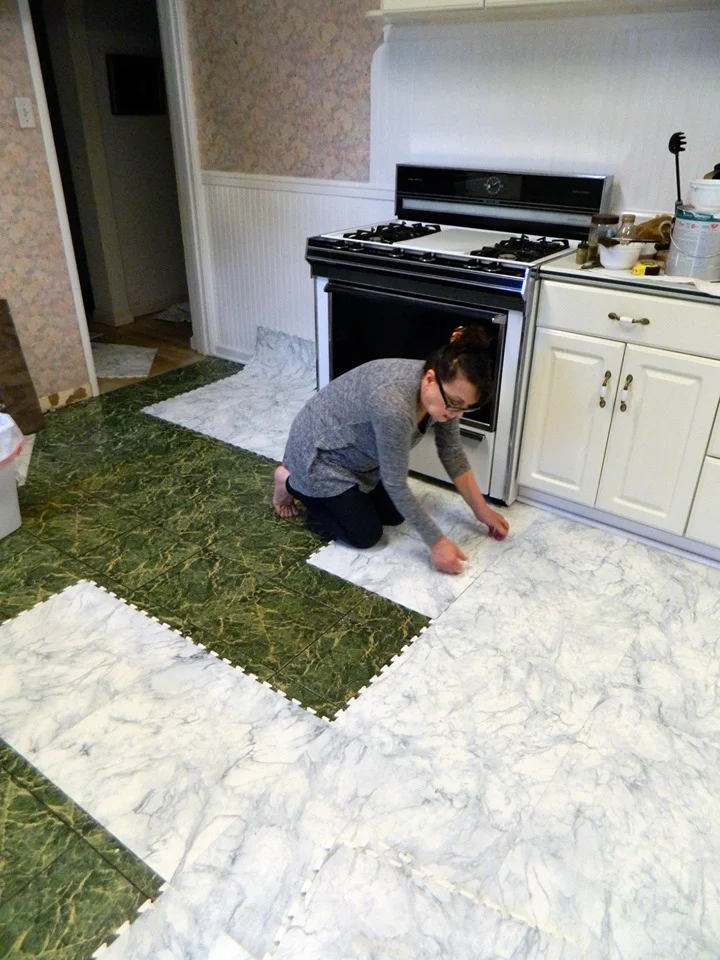 perfection floor tile garage