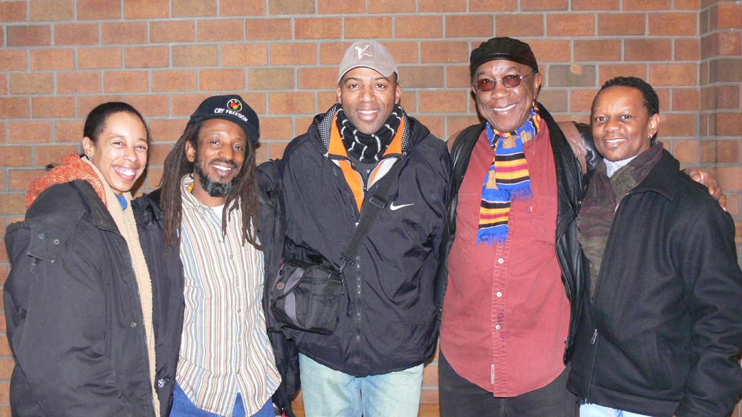 Jah Mobley, K.Robinson, Dick Griffin and Sipho Kunene