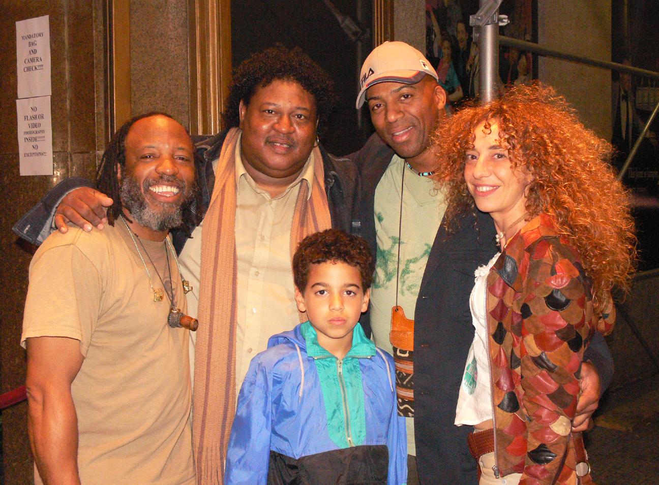 Leon Mobley, Juan Nelson, Keith Robinson, Laura Razzano Robinson and Denzel Robinson.