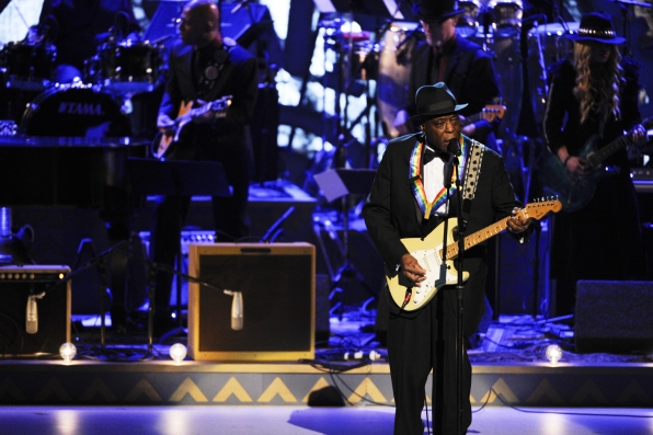 Buddy Guy and Keith Robinson, Tribute to Carlos Santana, Kennedy Center Honors 2013
