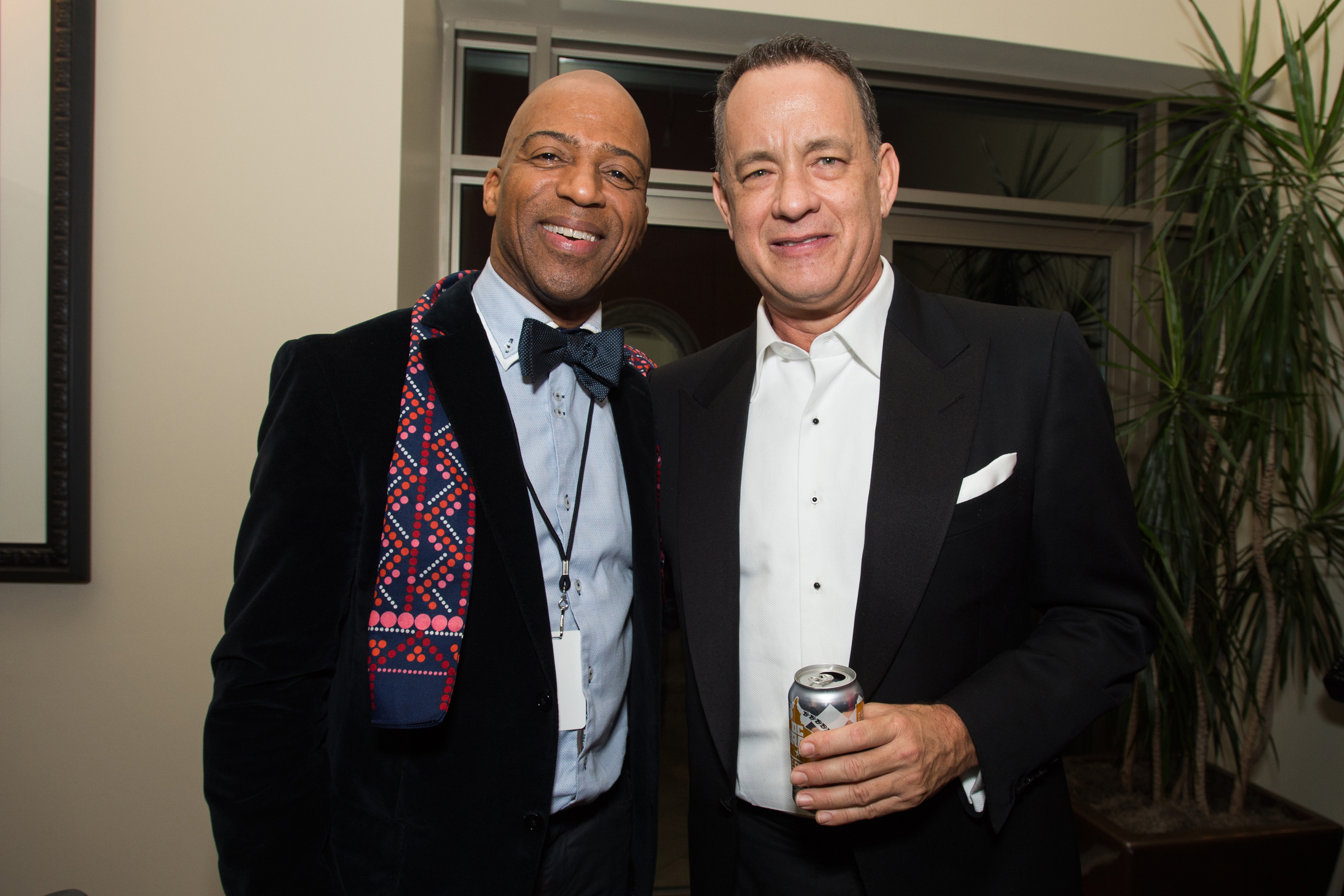 Keith Robinson and Tom Hanks