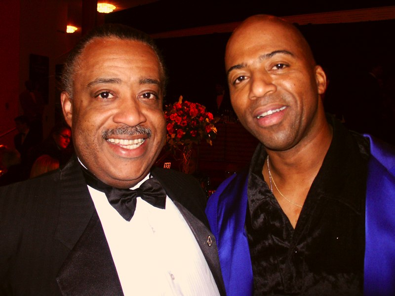 Rev. Al Sharpton and Keith Robinson