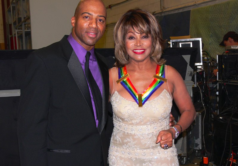              Keith Robinson and Tina Turner 