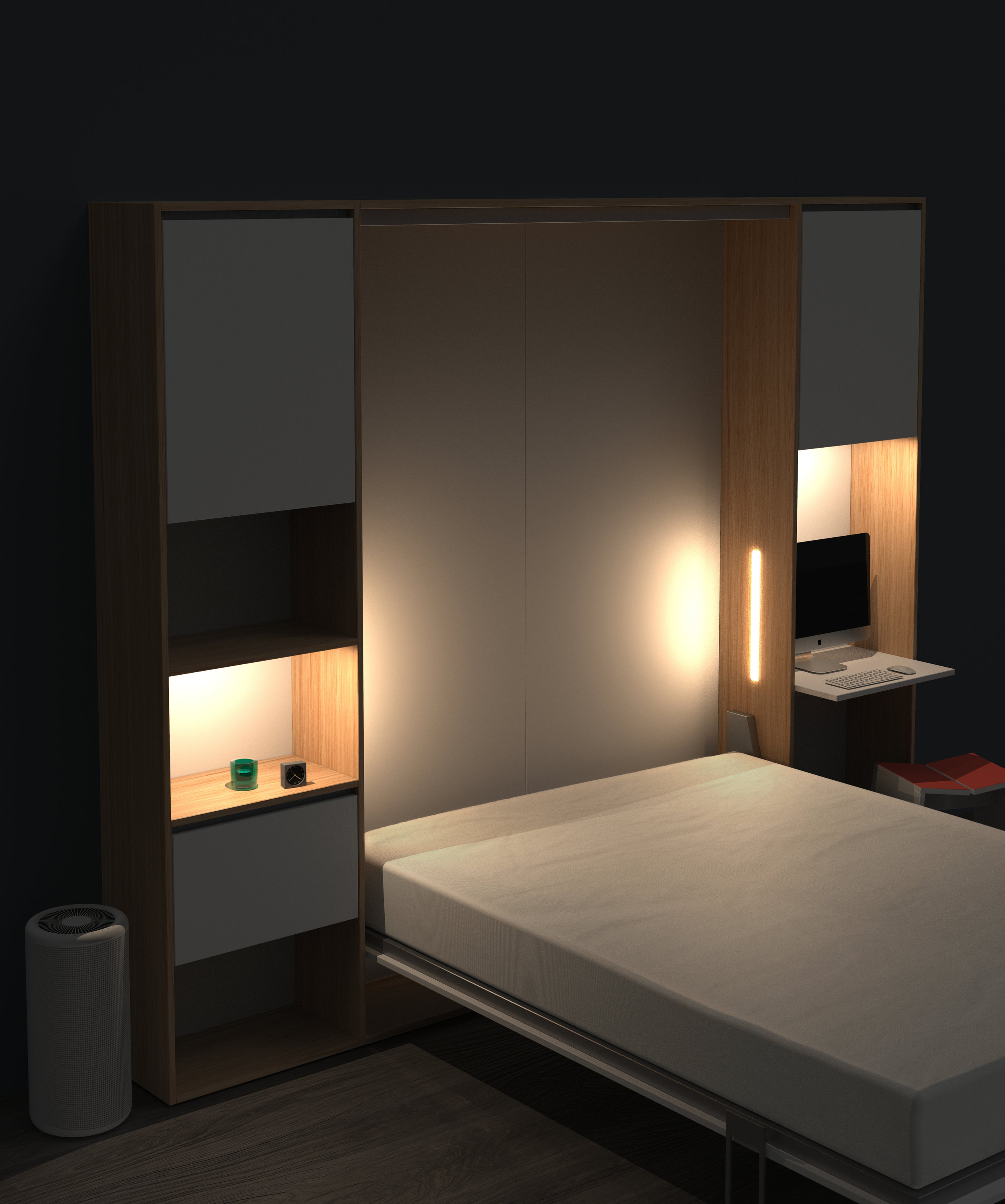 Wallbed Murphy bed Vancouver Anthill Nexus