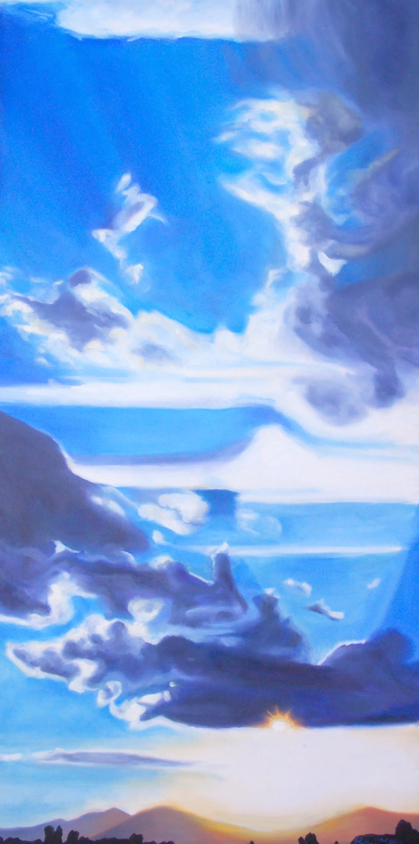 Colorado Foothills. Oil on Canvas. 18x36
