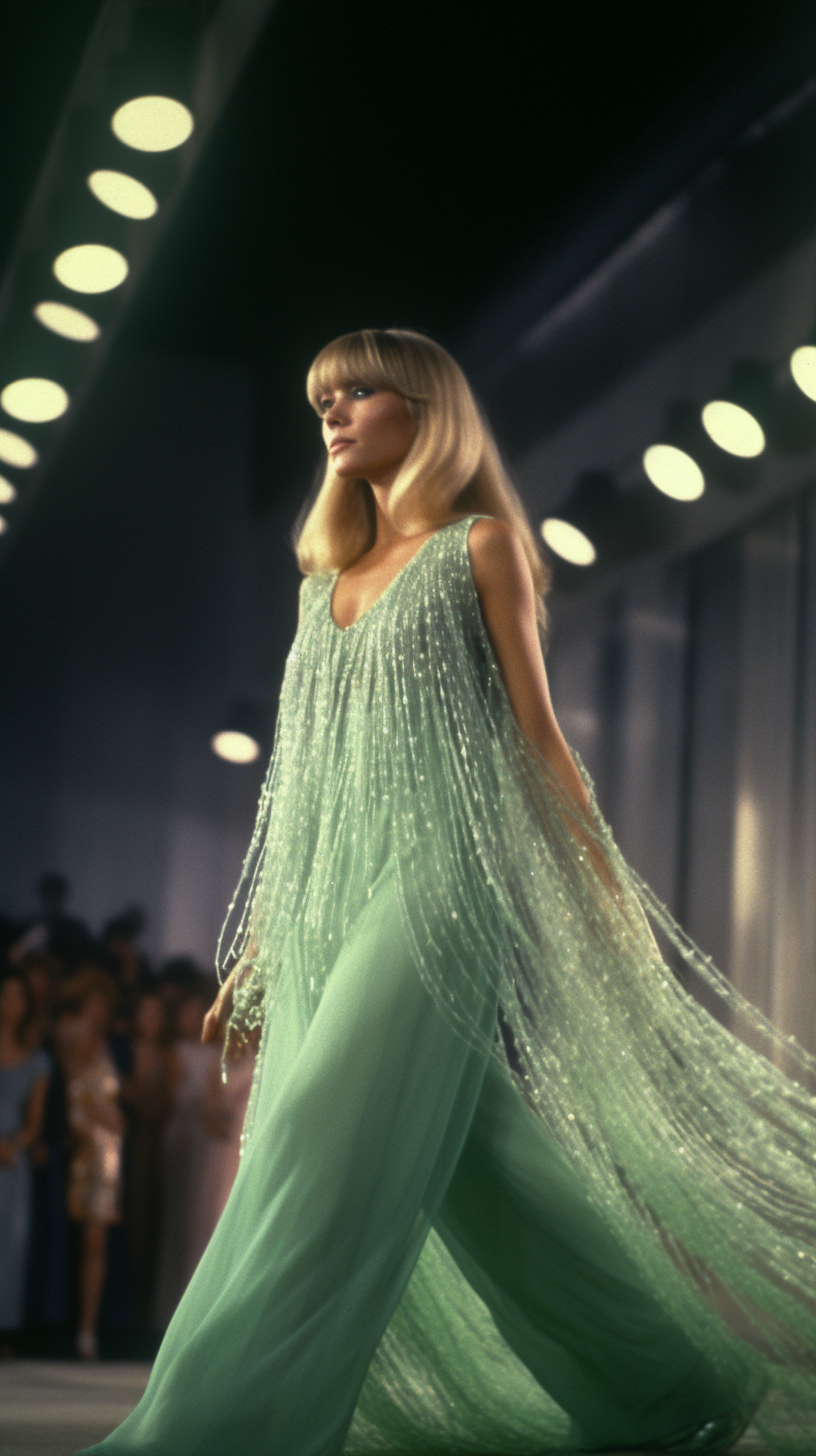 Frannie_Shell_Model_wearing_fashion_from_Halston_walking_down_a_828f332a-2542-4860-b549-77fe7f27d716.png