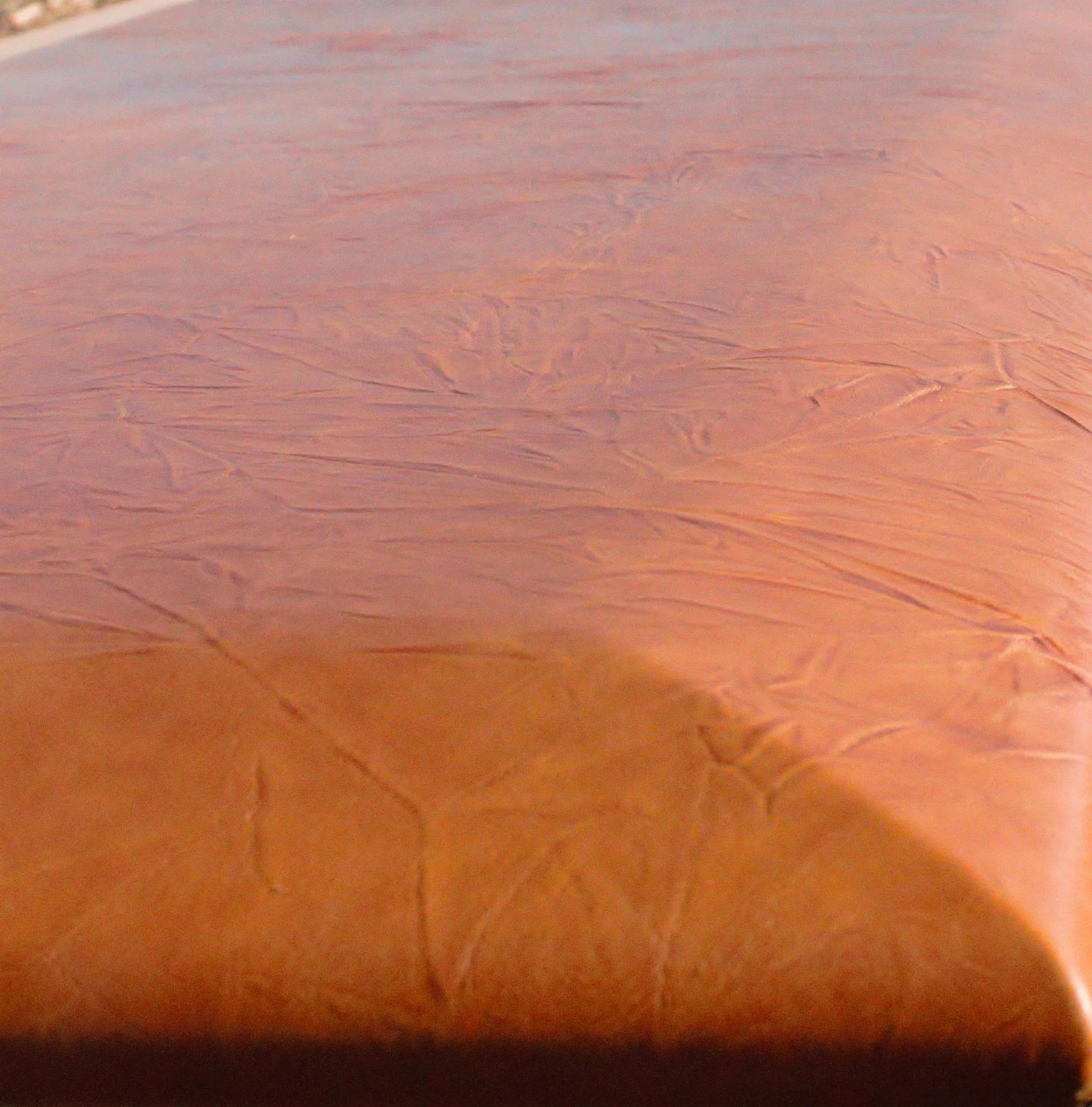Custom shape "L" bar countertop from Chicago - corner detail 