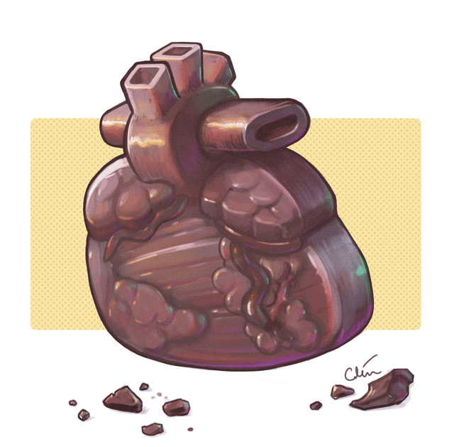 Chocolate heart