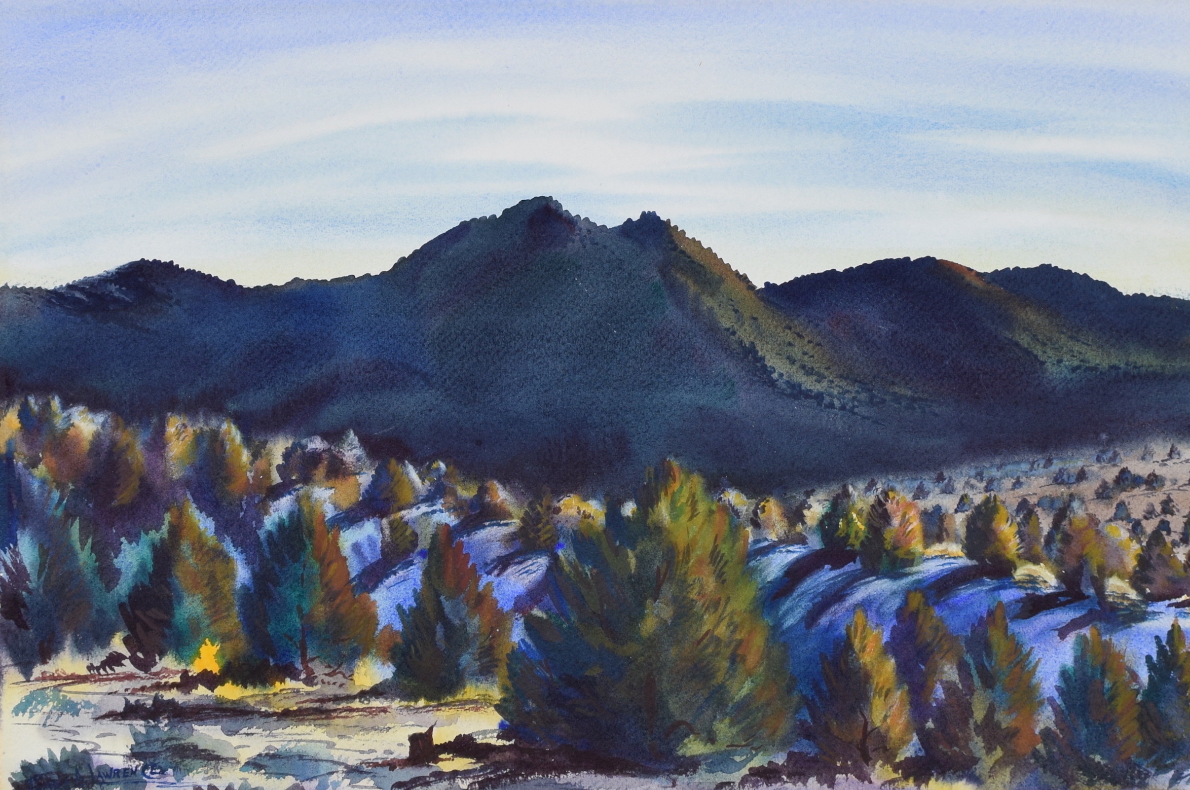 "Pinon Pines," James A. Lawrence (Sold)