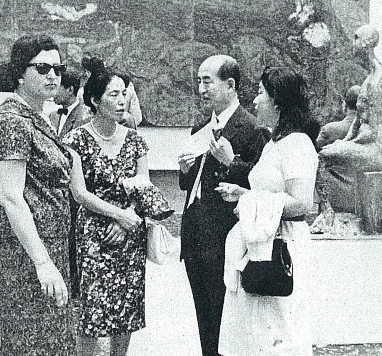 Yozo Hamaguchi and Keiko Minami on right.