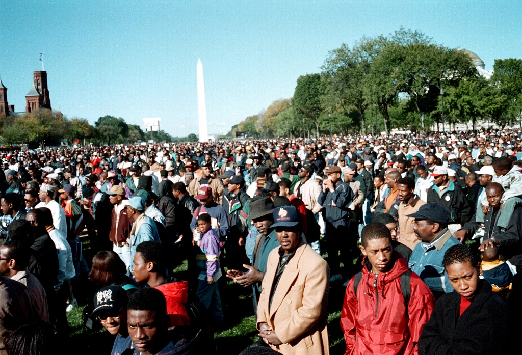 The Million Man March, Washington, DC, October 16, 1995