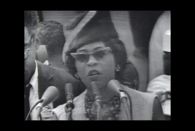 Daisy Bates at the 1963 March on Washington