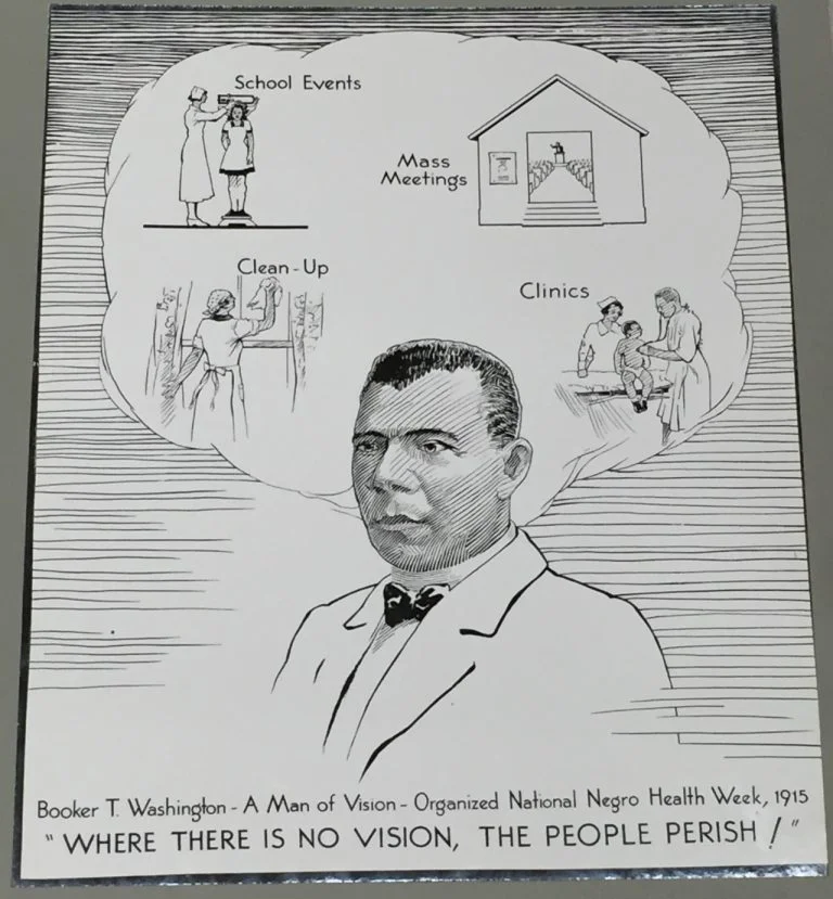 Pamphlet from Negro Health Week. Photo: National Archives.