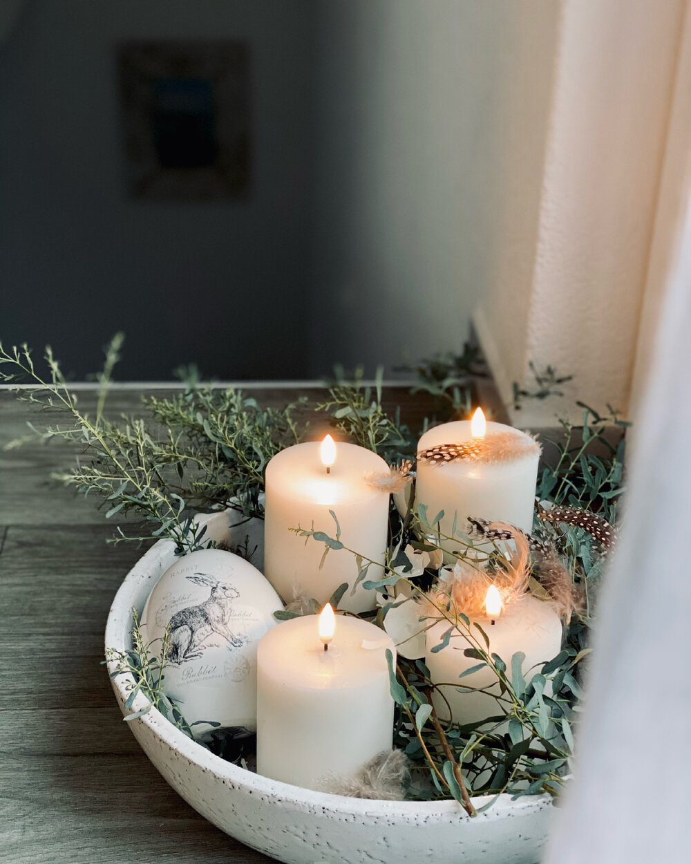 LED Kerzen NORDIC WHITE in 3 versch. Grössen — Gartenfenster Dürrenroth