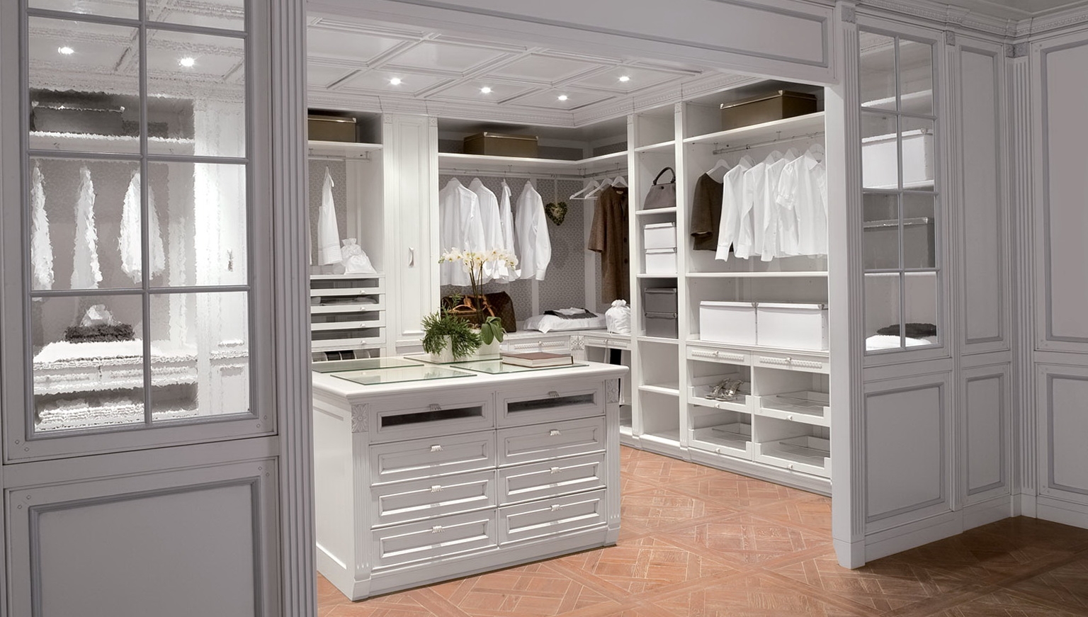 master bedroom designs with walk in closets