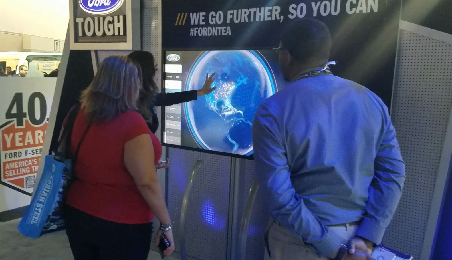 Ford 'Twitter' Xplorer at event
