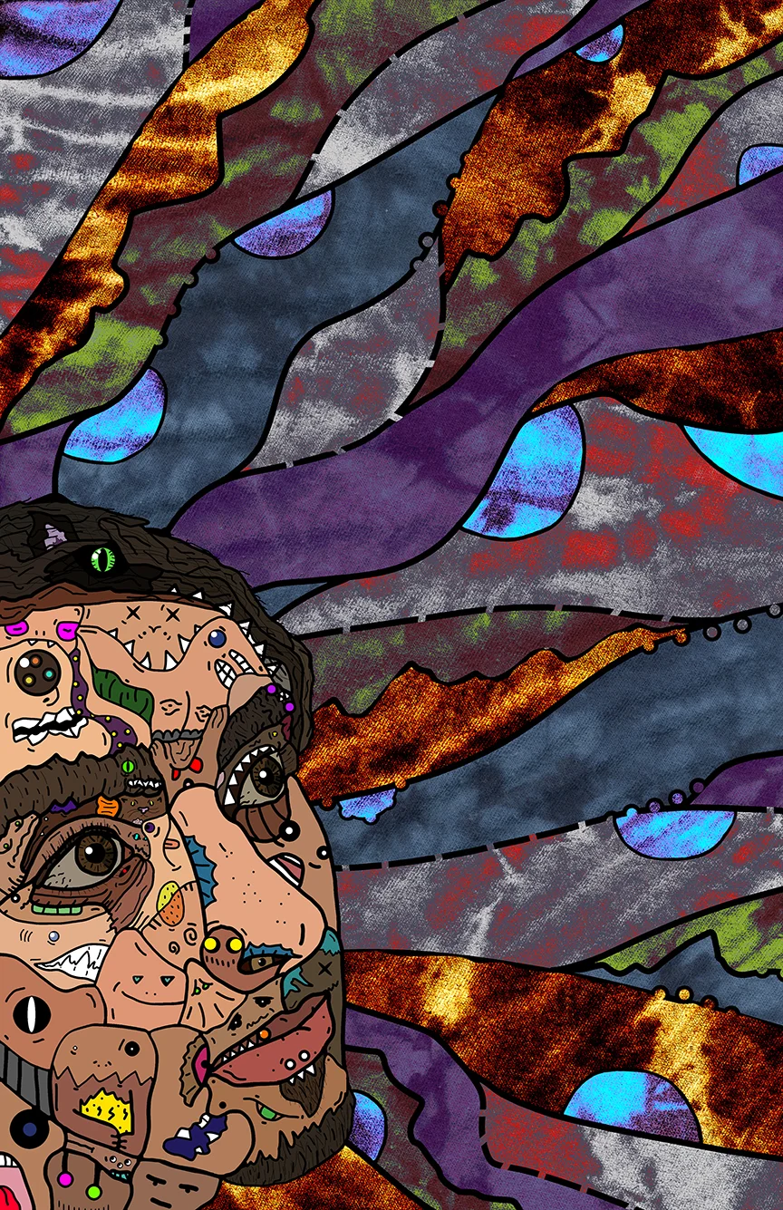 Digital Self-Portrait by Cole Mueting