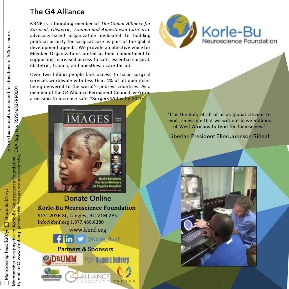 Fundraising Brochure for KBNF. 2017.