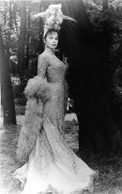 A portrait by Cecil Beaton taken during the filming of Gigi