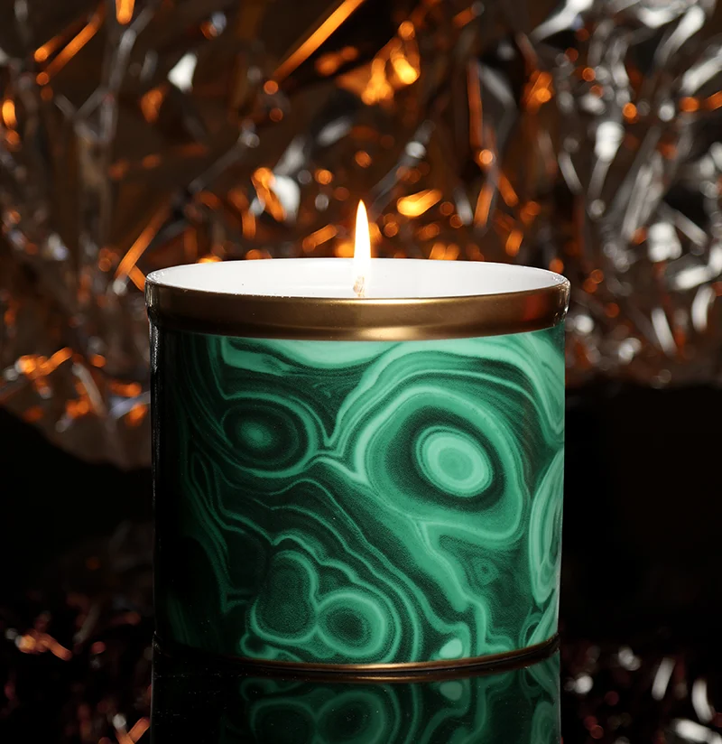 L'Objet Malachite Candle – £100.00