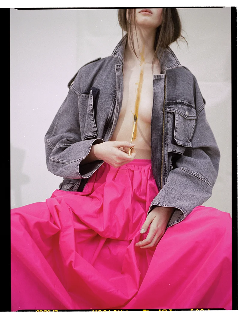 Jacket and skirt: Stella McCartney