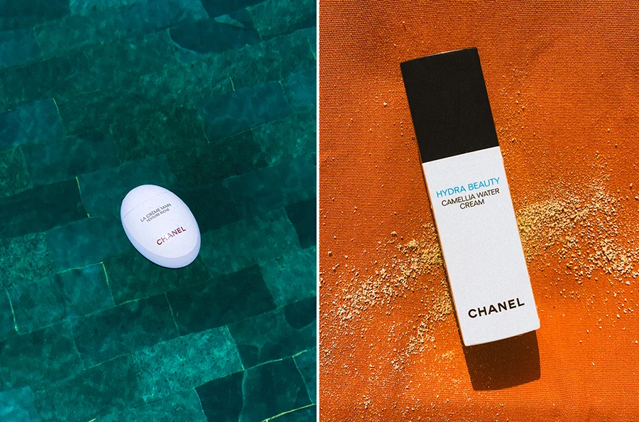 Left: Chanel | LA CRÈME MAIN Texture Riche - £45.00 Right: Chanel | Hydra Beauty Camellia Water Cream - £48.00