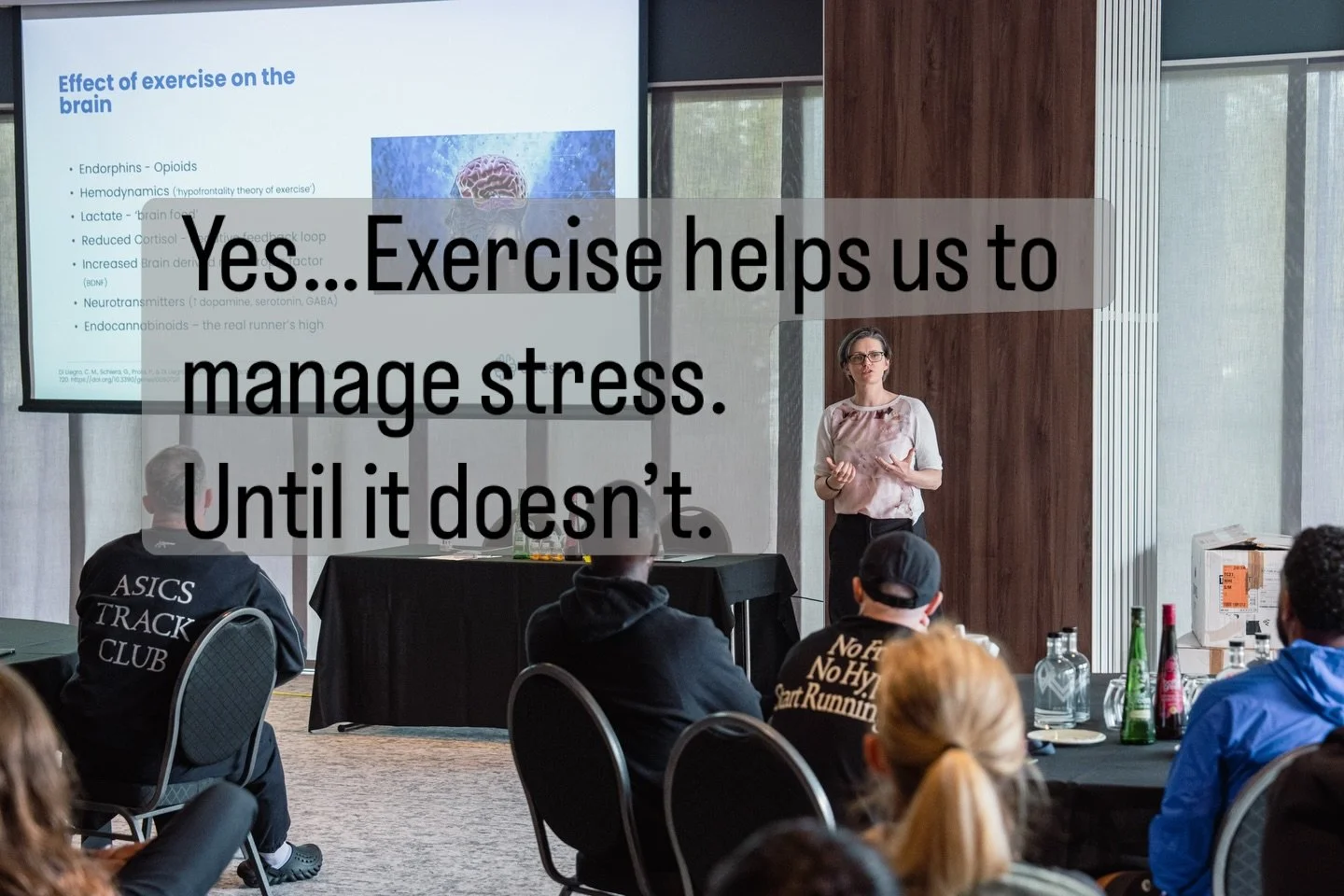When someone is chronically stressed or burnt out, more training isn&rsquo;t always better.
Without the right programming and support, it can tip into fatigue, injury, or overtraining.

Because under stress, the rules change.

This is what I shared w