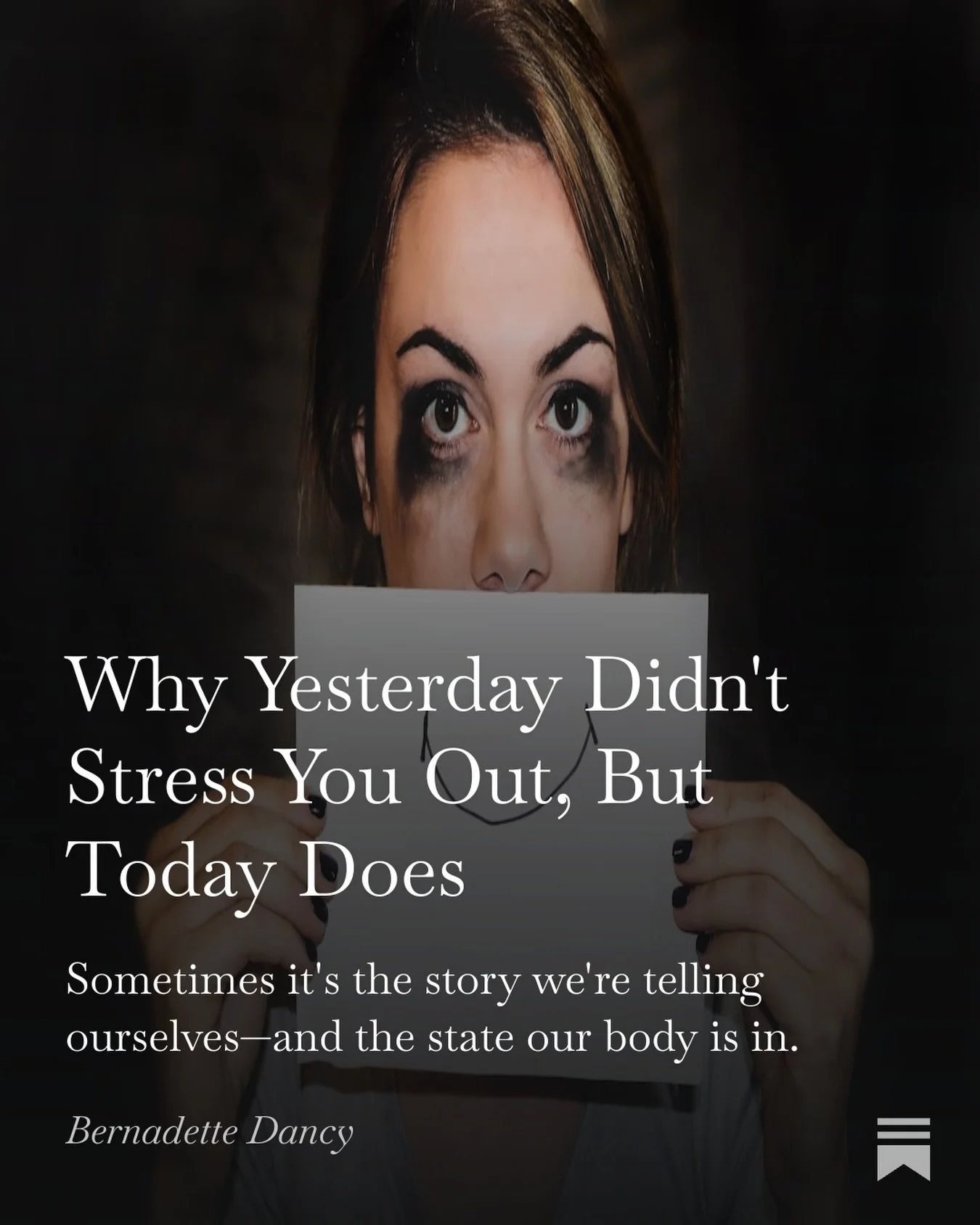 Ever find yourself getting stressed and overwhelmed one day and then you&rsquo;re fine the next?

Me too!

I fall foul of this myself - we all do. And, yes hormones and other aspects may play a role BUT we don&rsquo;t have to suffer with it. 

In my 