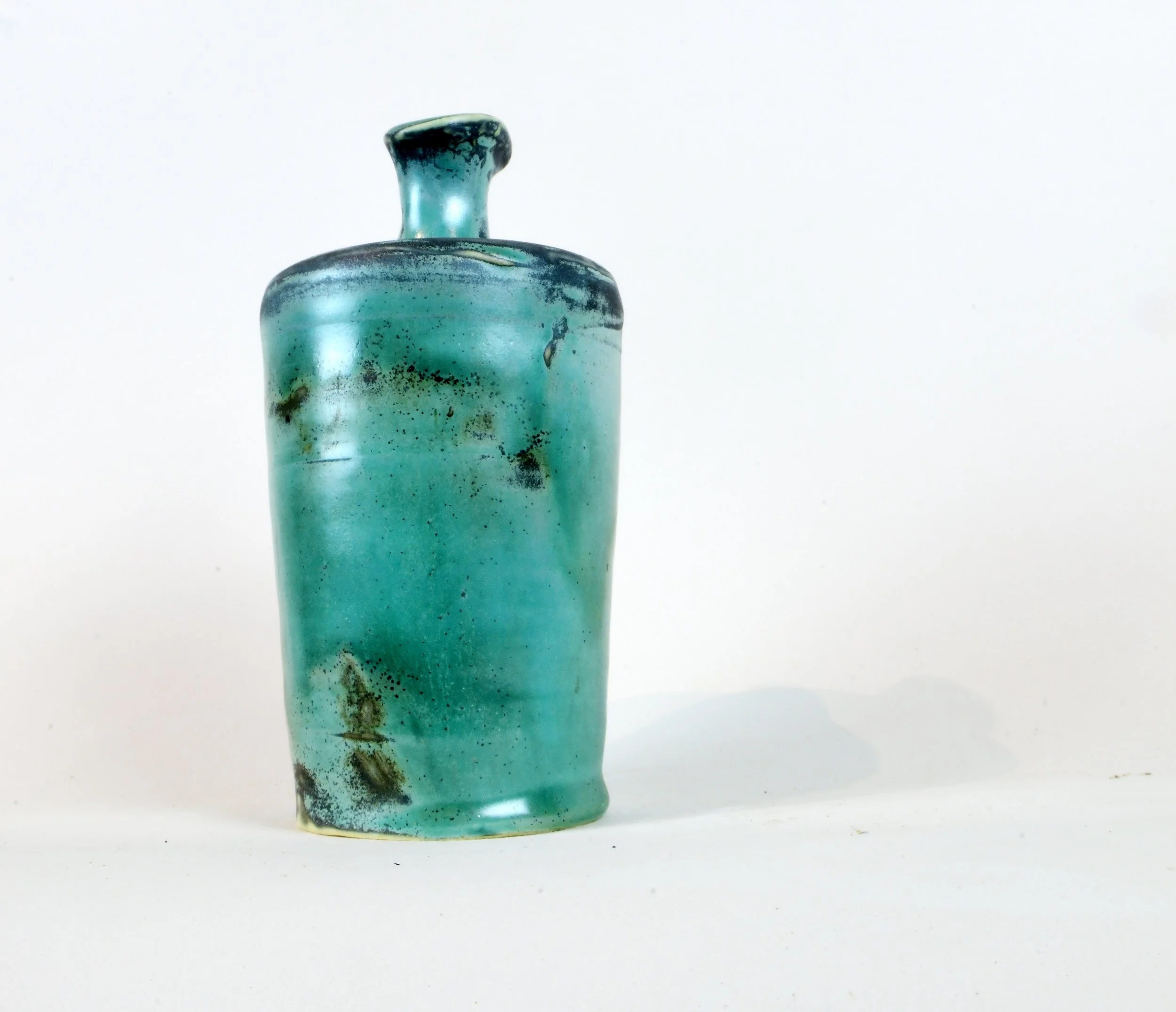 Contemporary olive oil jar.