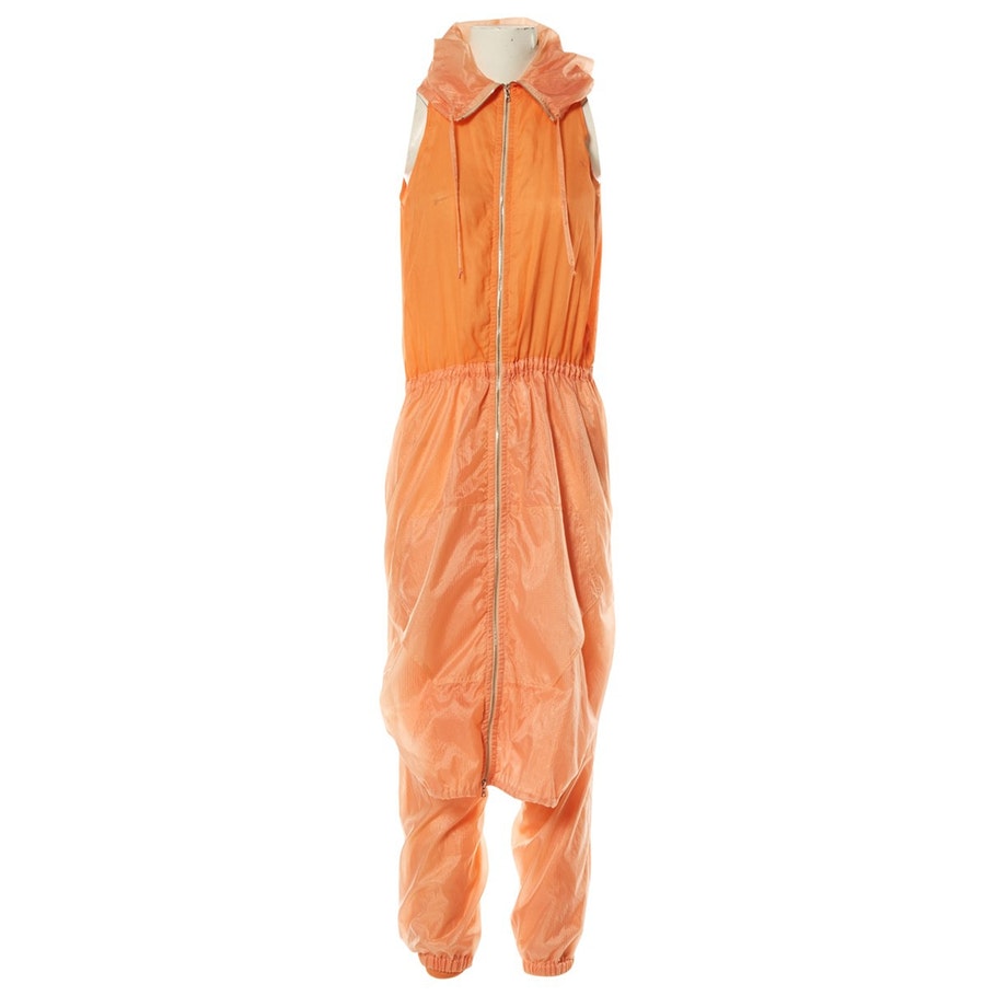 JEAN PAUL GAULTIER Orange Jumpsuit; Size: M; $424.33