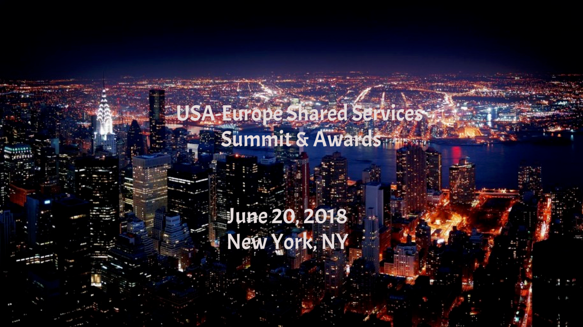 If you are an US large or mid-market company considering consolidating back office operations and optimizing costs, You Have To Be There!