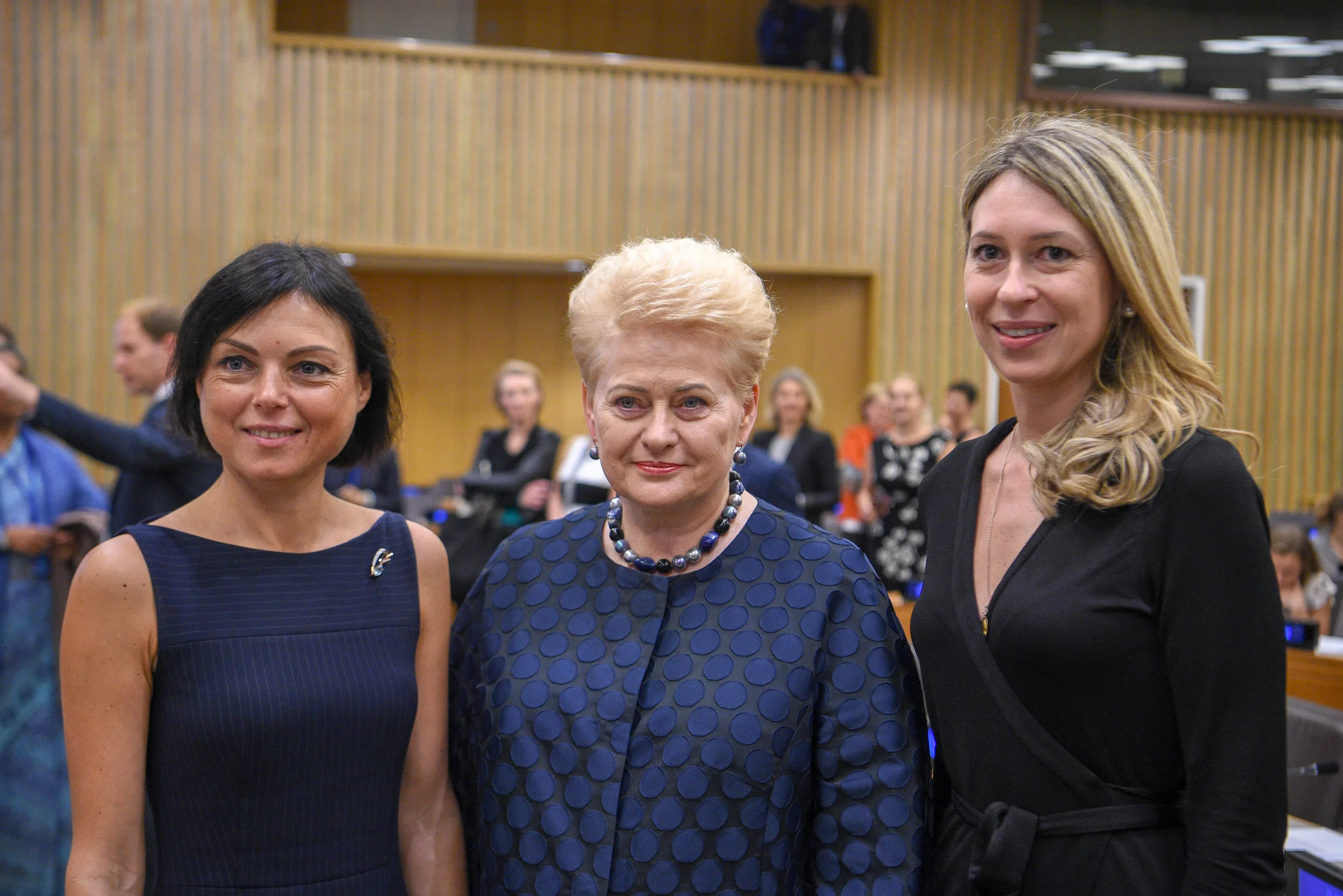 The Economic Growth through Women’s Empowerment hosted by the President of Lithuania Dalia Grybauskaite 