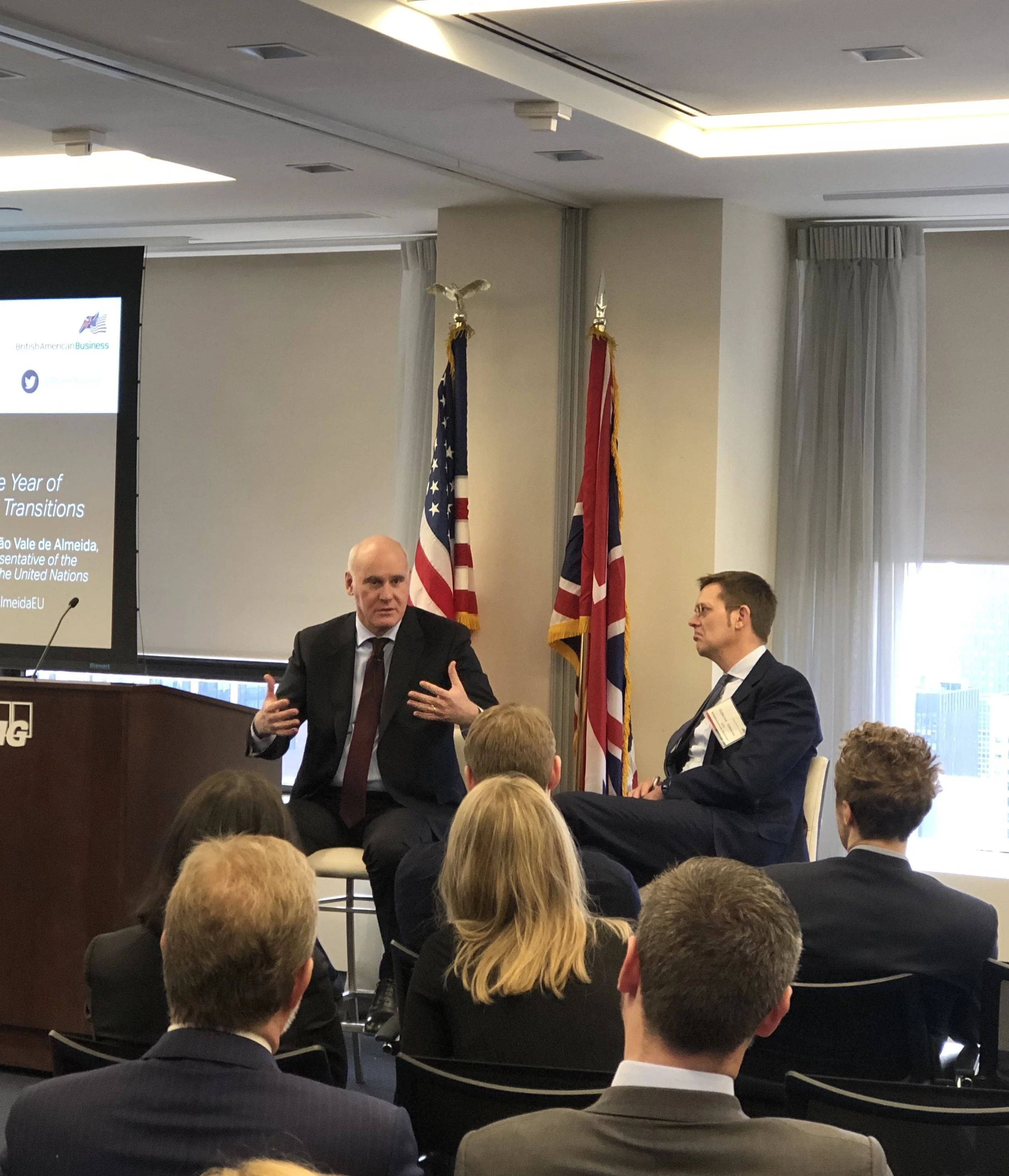 Ambassadorial Briefing with Ambassador Joao Vale de Almeida