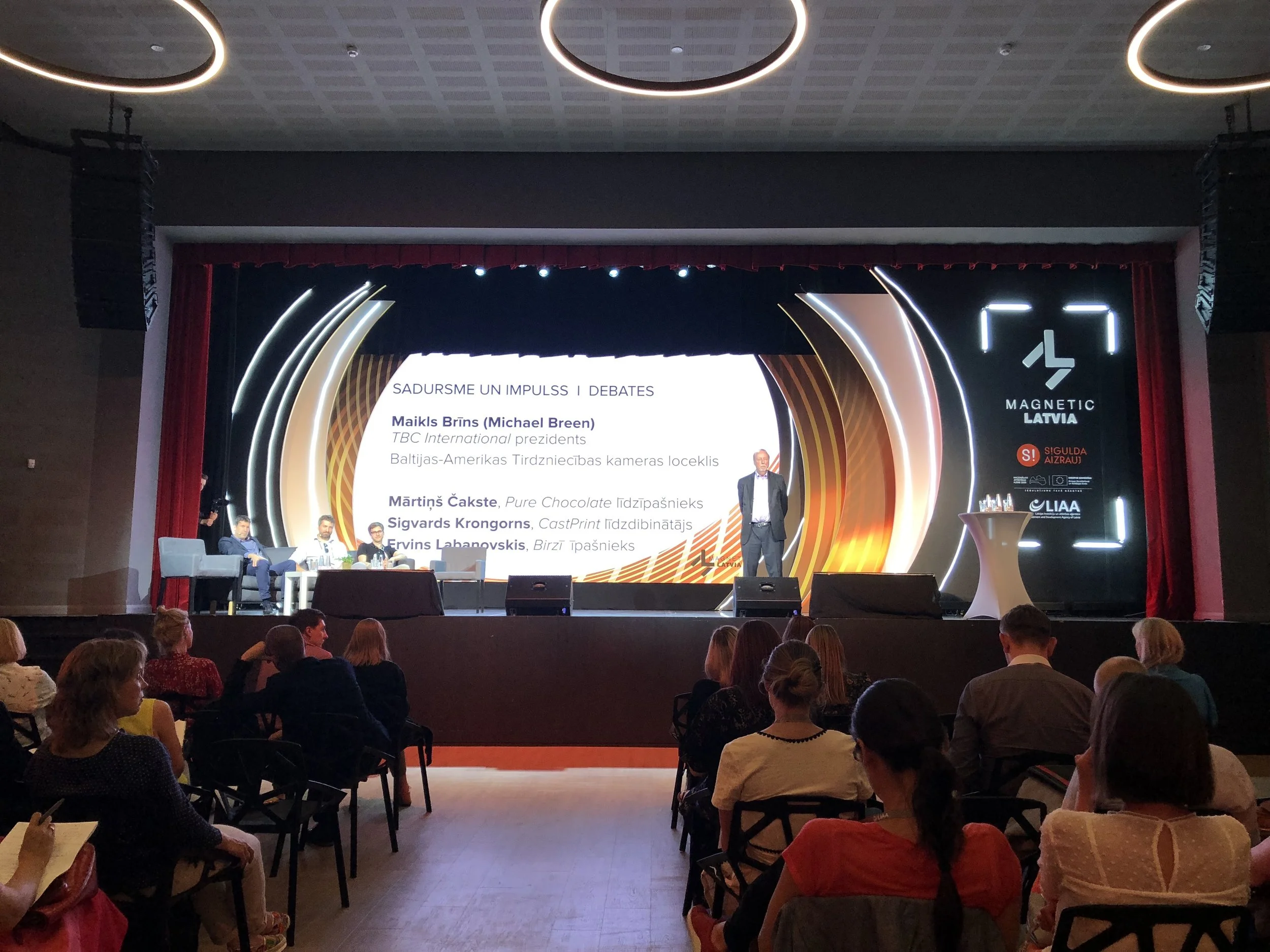 It was a big day in Sigulda, Latvia